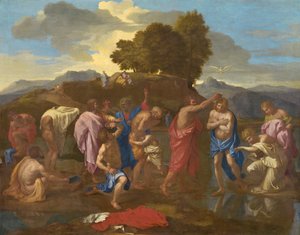 Le Baptême du Christ, 1641-42